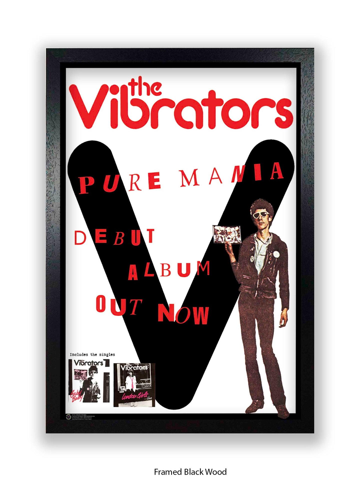 Vibrators - Pure Mania - Poster
