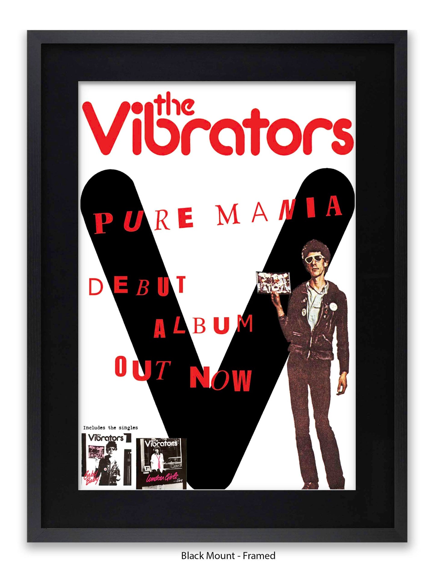 Vibrators - Pure Mania - Poster