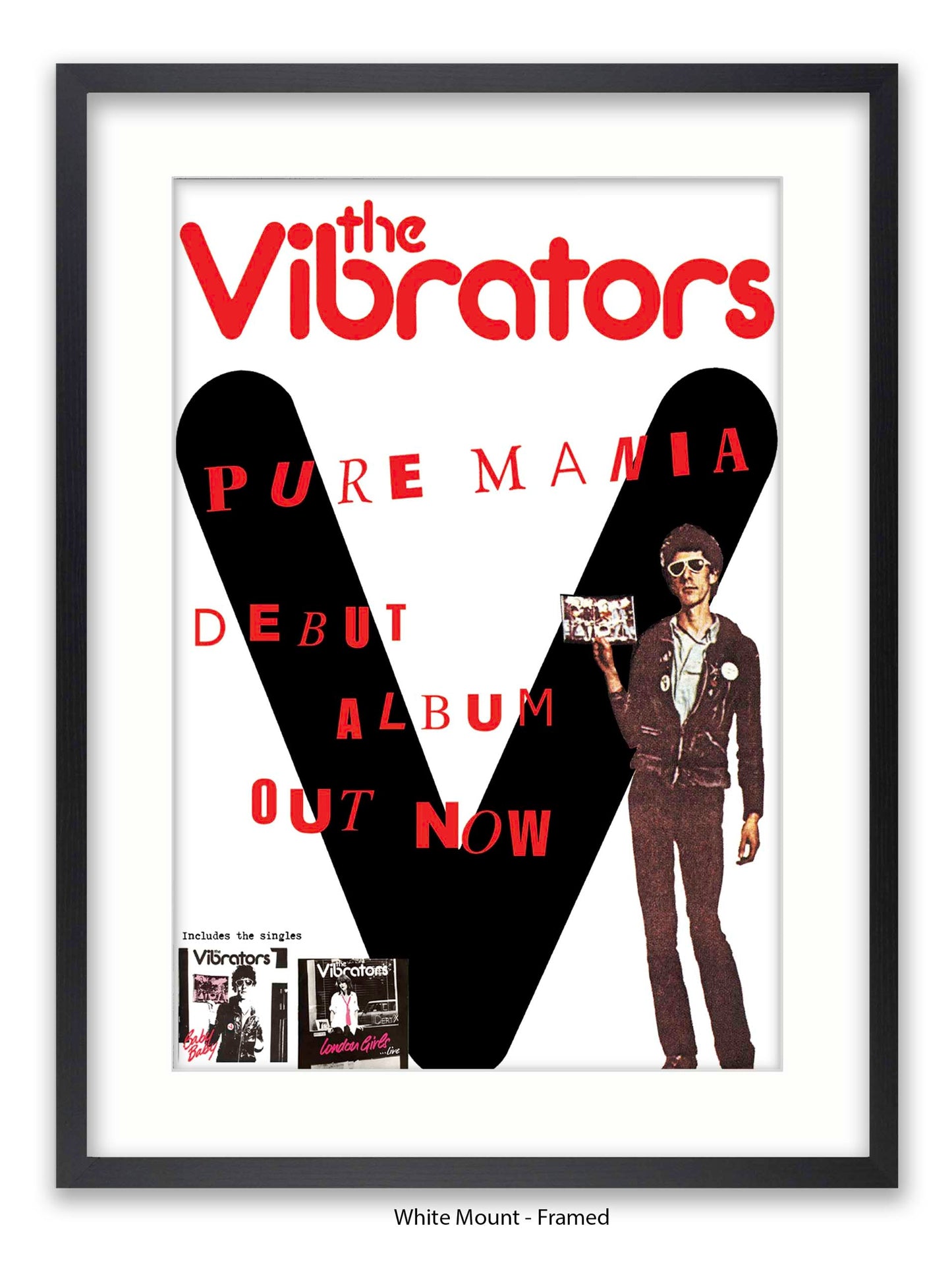 Vibrators - Pure Mania - Poster