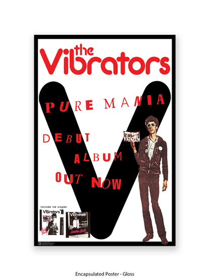 Vibrators - Pure Mania - Poster