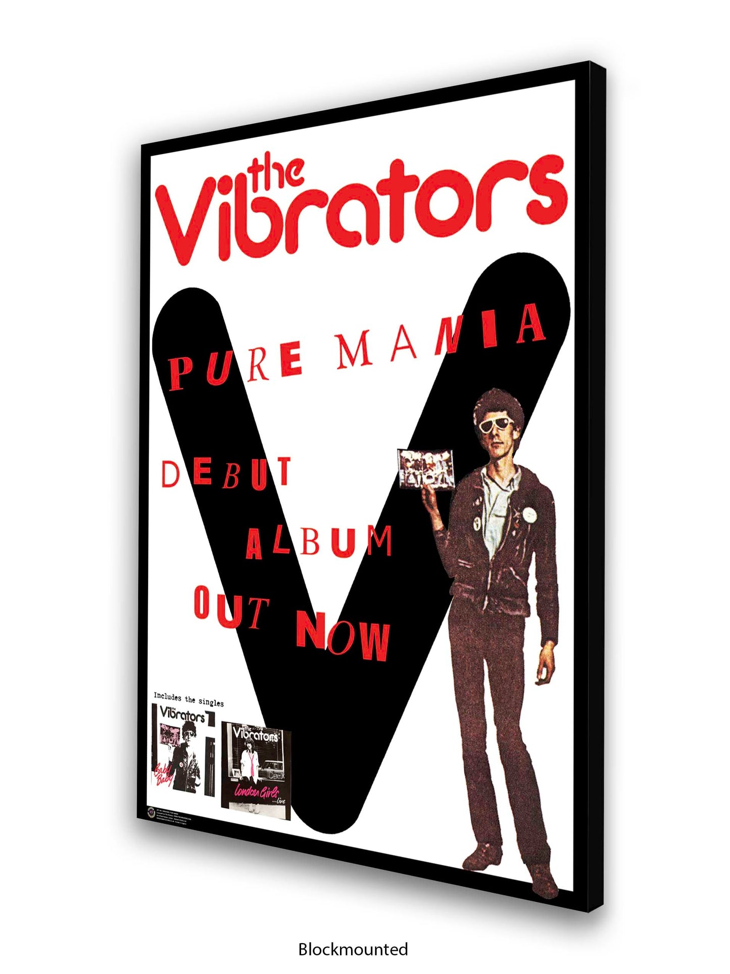 Vibrators - Pure Mania - Poster