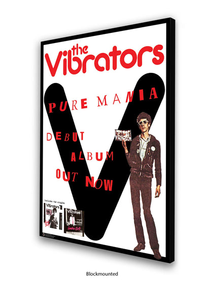 Vibrators - Pure Mania - Poster