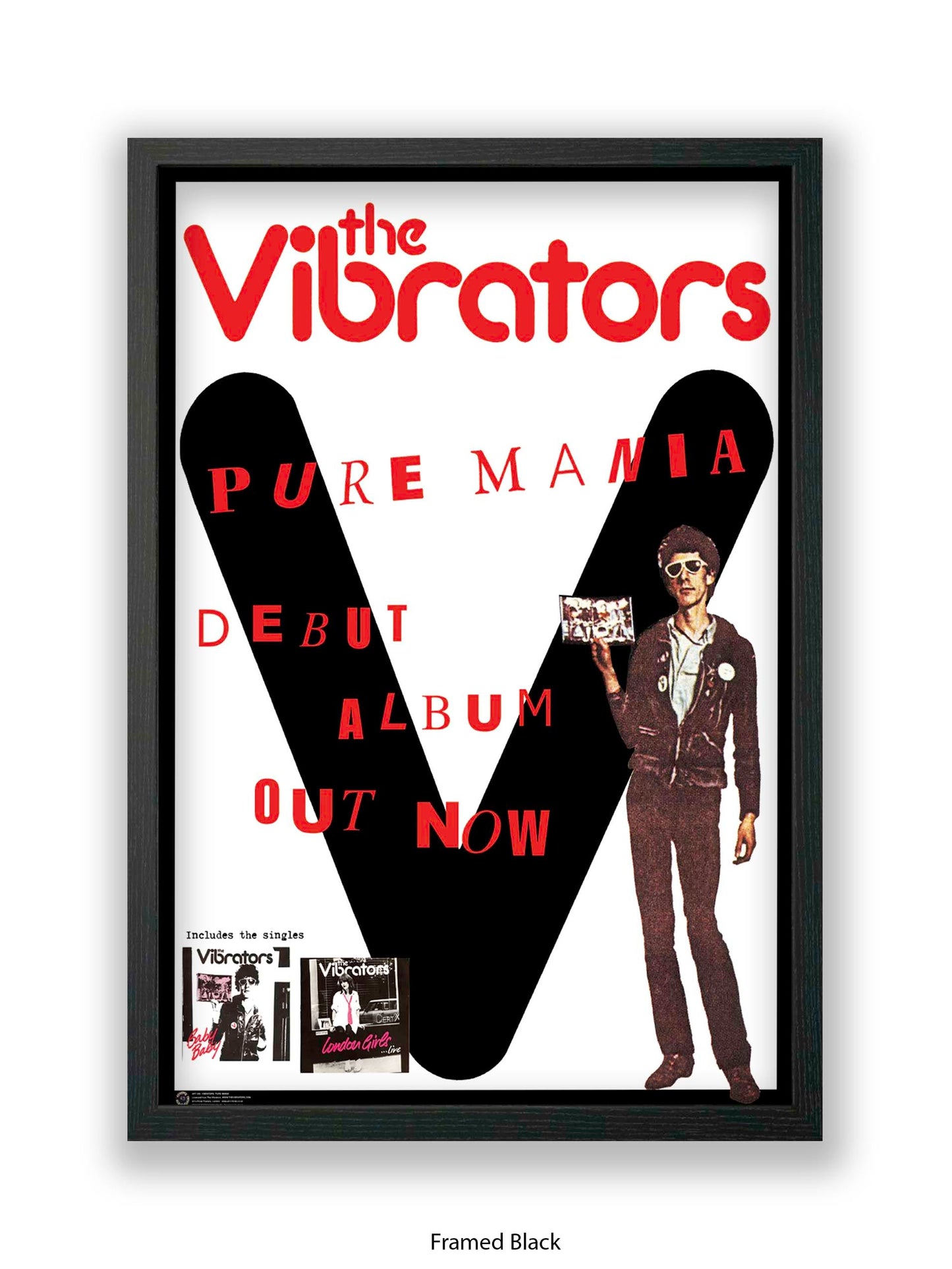Vibrators - Pure Mania - Poster