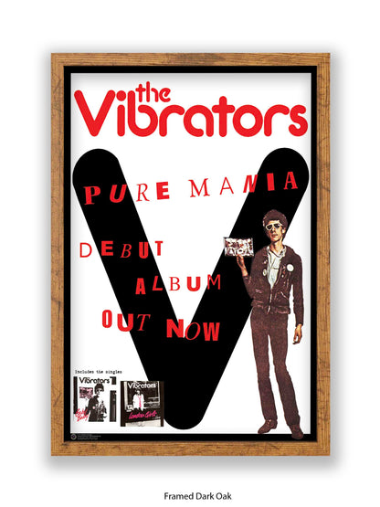 Vibrators - Pure Mania - Poster
