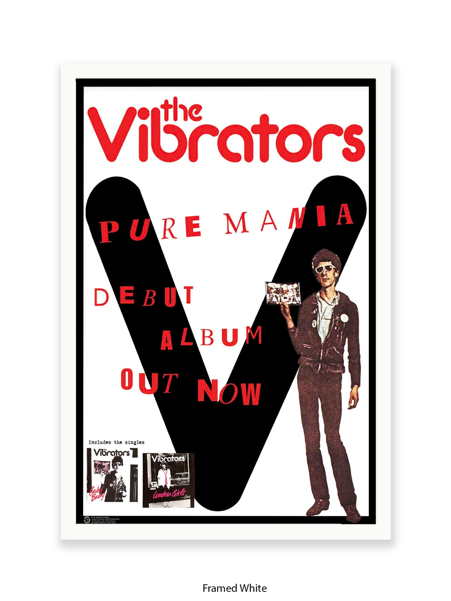 Vibrators - Pure Mania - Poster