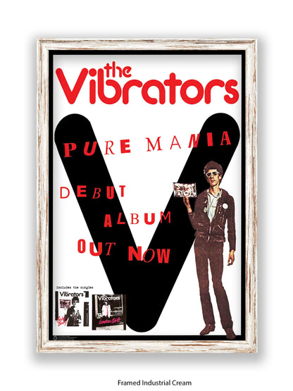 Vibrators - Pure Mania - Poster