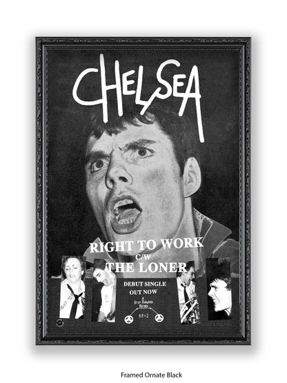 Chelsea - Right To Work - Poster