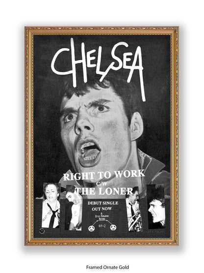 Chelsea - Right To Work - Poster