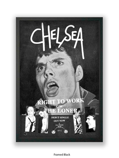 Chelsea - Right To Work - Poster