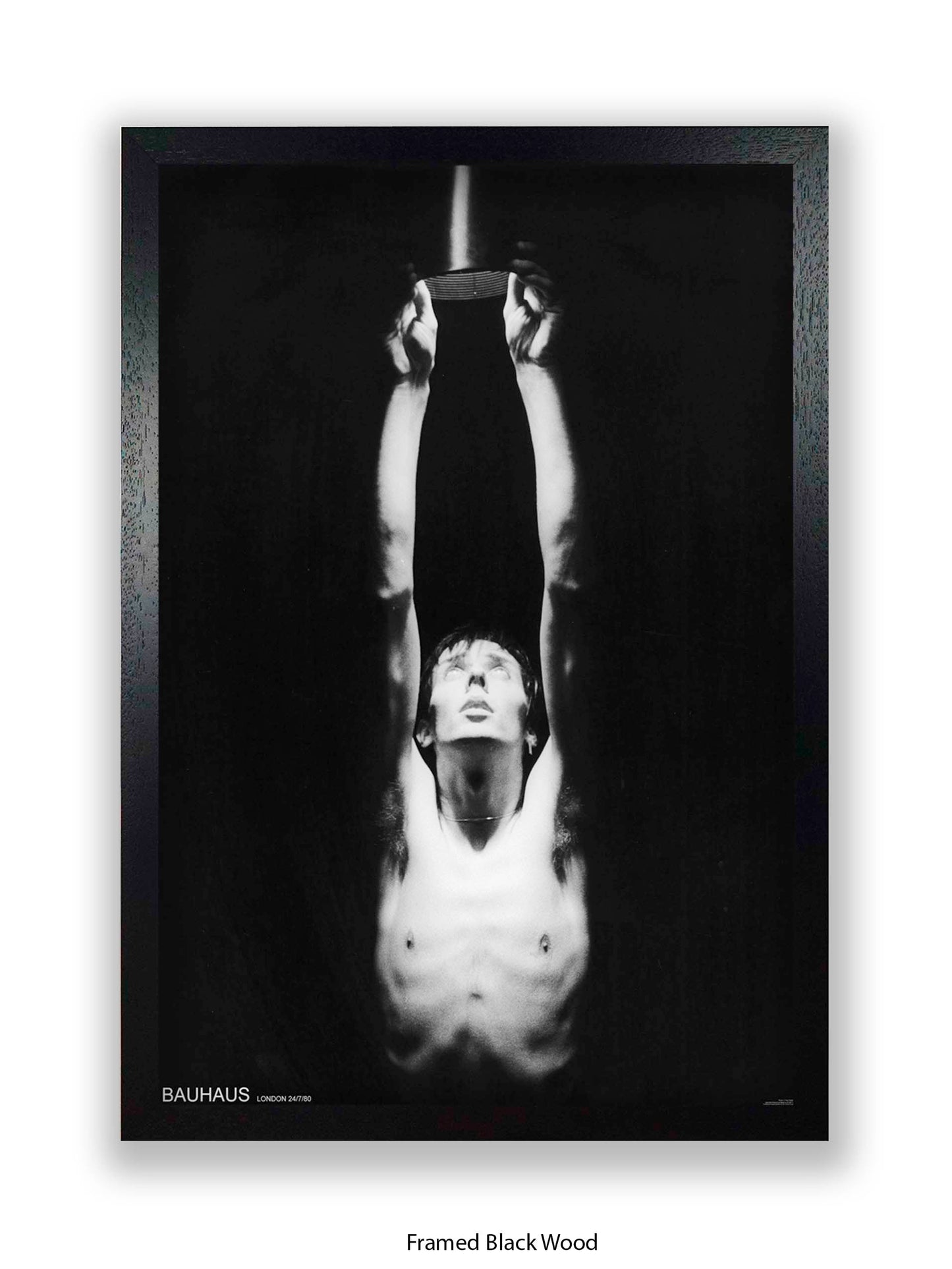 Bauhaus - London 24/7/80 - Poster