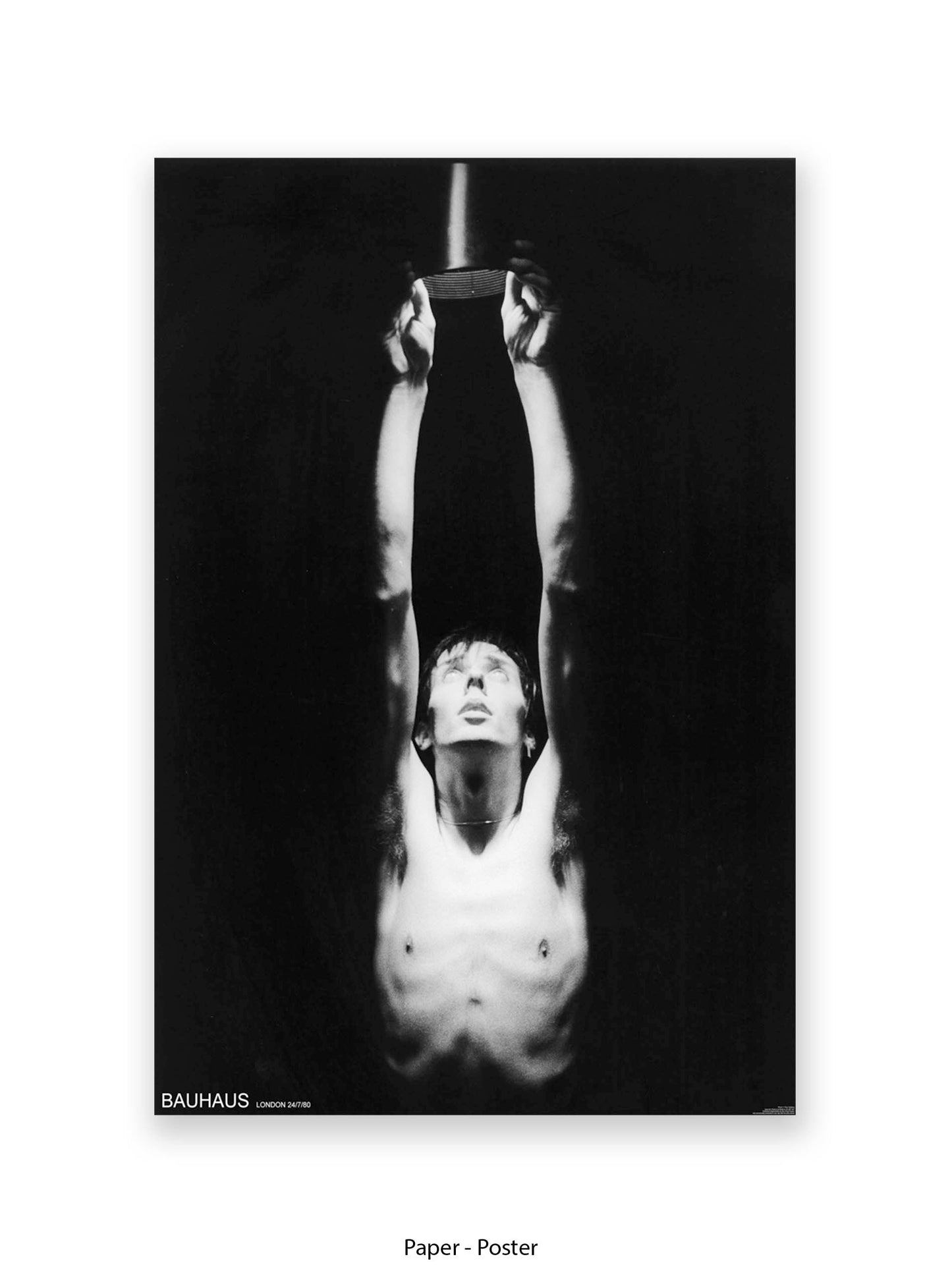 Bauhaus - London 24/7/80 - Poster