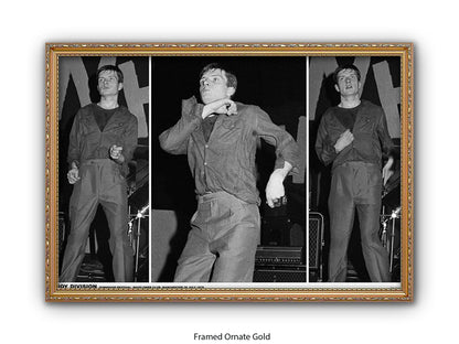 Joiy Division Ian Curtis Mayflower Club Manchester 1979 Poster