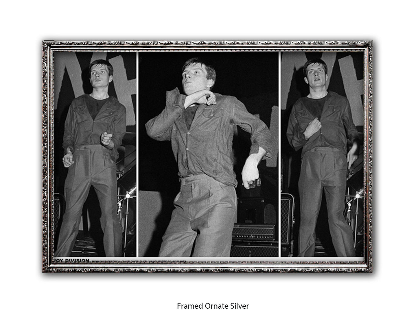 Joiy Division Ian Curtis Mayflower Club Manchester 1979 Poster