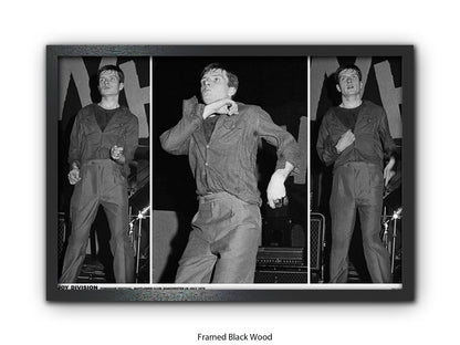 Joiy Division Ian Curtis Mayflower Club Manchester 1979 Poster