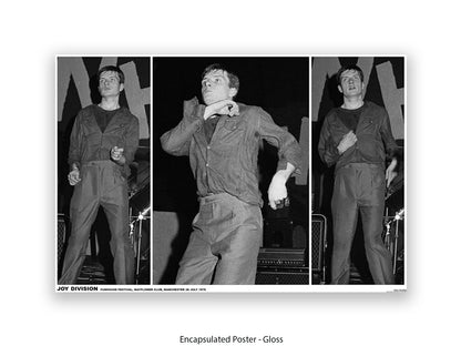 Joiy Division Ian Curtis Mayflower Club Manchester 1979 Poster