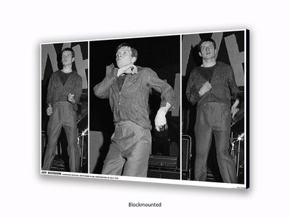 Joiy Division Ian Curtis Mayflower Club Manchester 1979 Poster