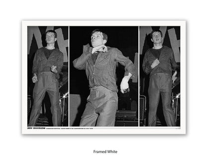 Joiy Division Ian Curtis Mayflower Club Manchester 1979 Poster