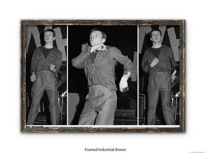 Joiy Division Ian Curtis Mayflower Club Manchester 1979 Poster
