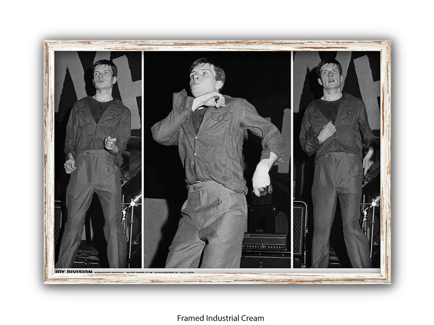 Joiy Division Ian Curtis Mayflower Club Manchester 1979 Poster