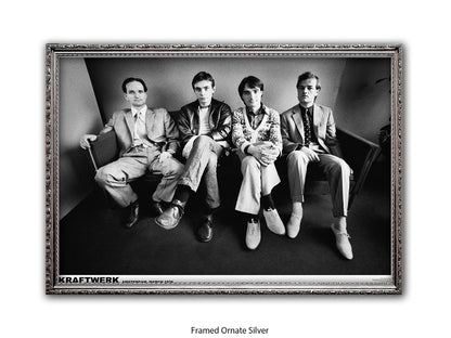 Kraftwerk Amsterdam 1976 Poster