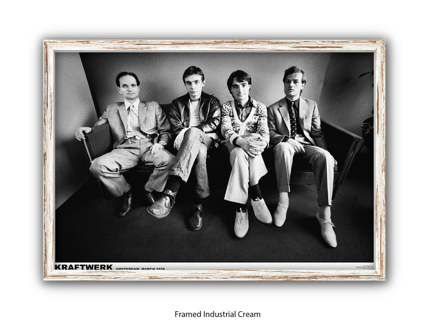 Kraftwerk Amsterdam 1976 Poster