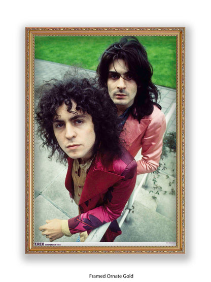 T.Rex - Amsterdam 1972 - Poster