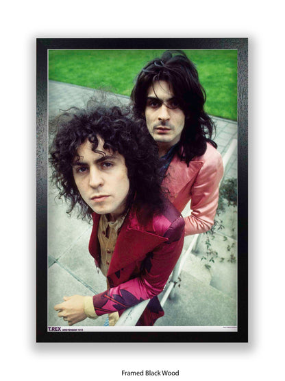 T.Rex - Amsterdam 1972 - Poster