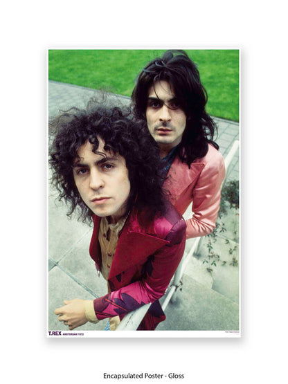 T.Rex - Amsterdam 1972 - Poster
