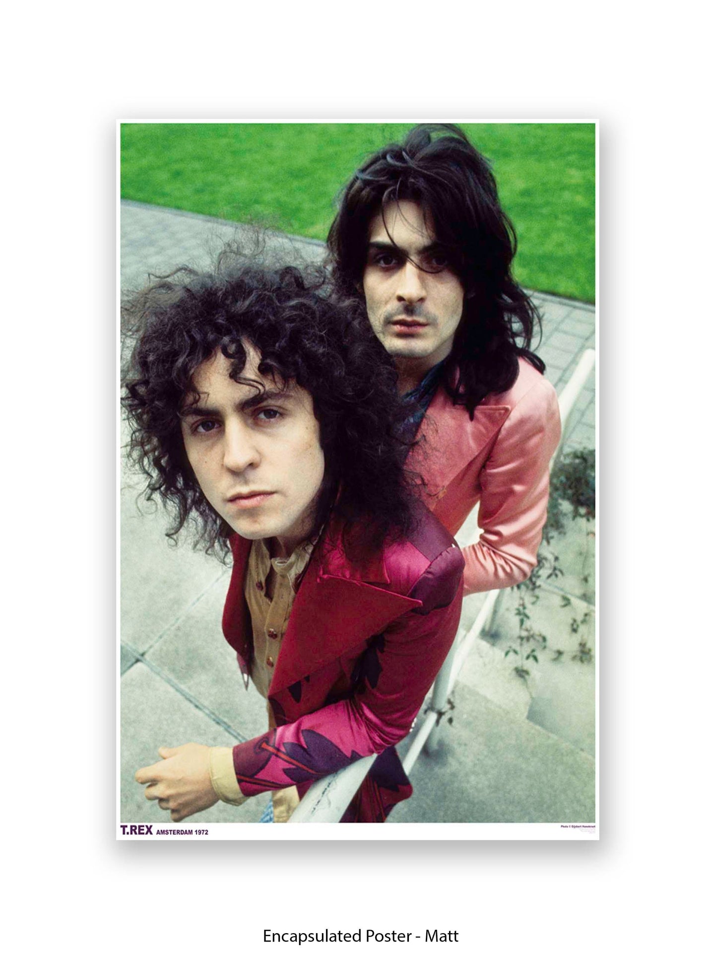 T.Rex - Amsterdam 1972 - Poster