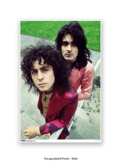 T.Rex - Amsterdam 1972 - Poster