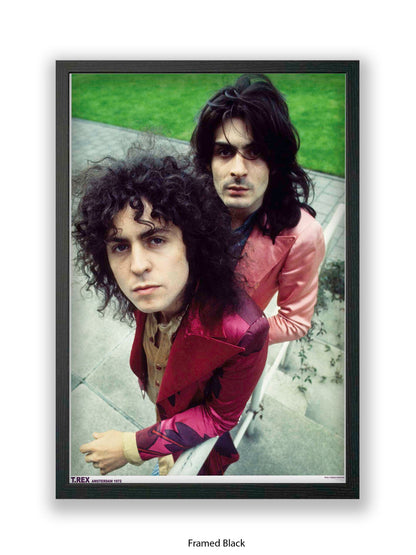 T.Rex - Amsterdam 1972 - Poster