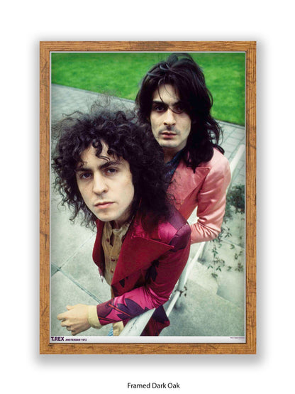 T.Rex - Amsterdam 1972 - Poster