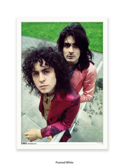 T.Rex - Amsterdam 1972 - Poster
