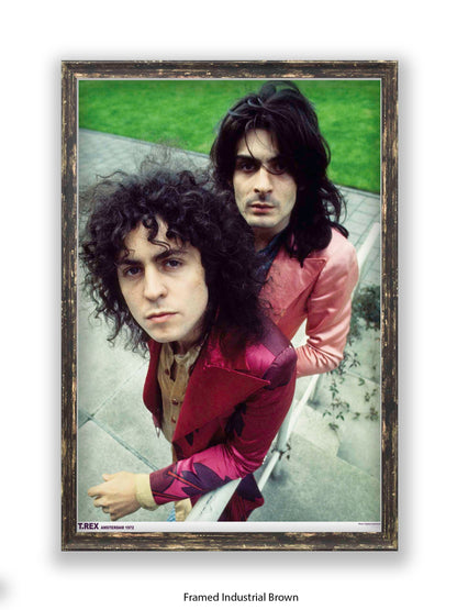 T.Rex - Amsterdam 1972 - Poster