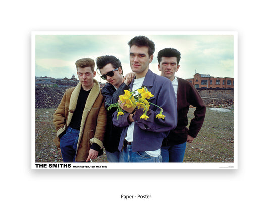 Smiths Manchester 1982 Poster
