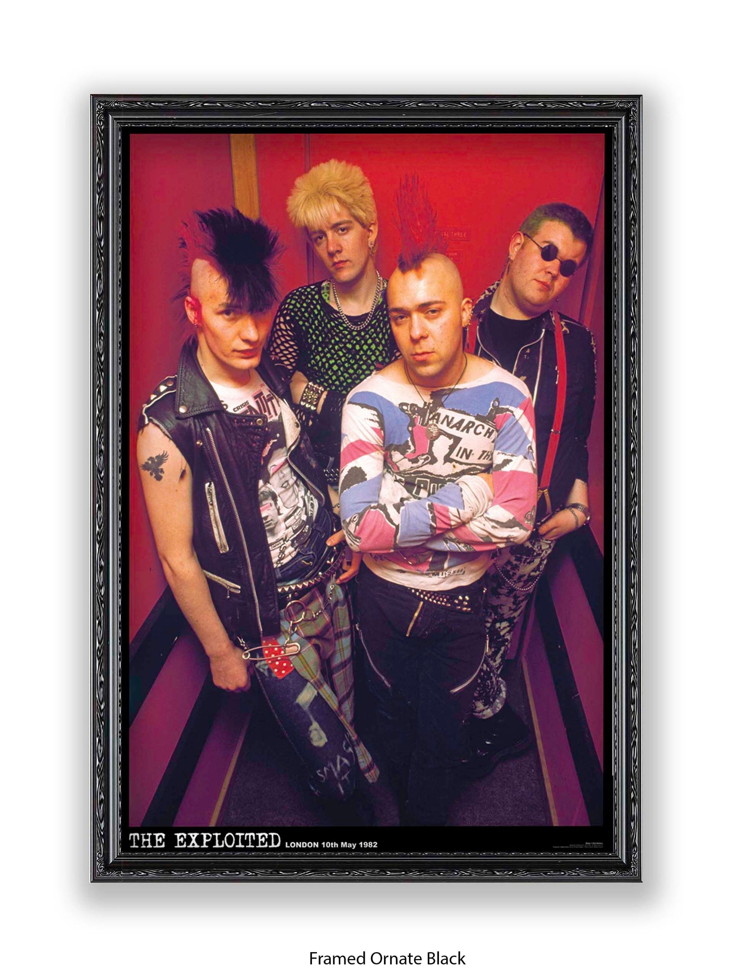 The Exploited - London 10th May 1982 - Poster