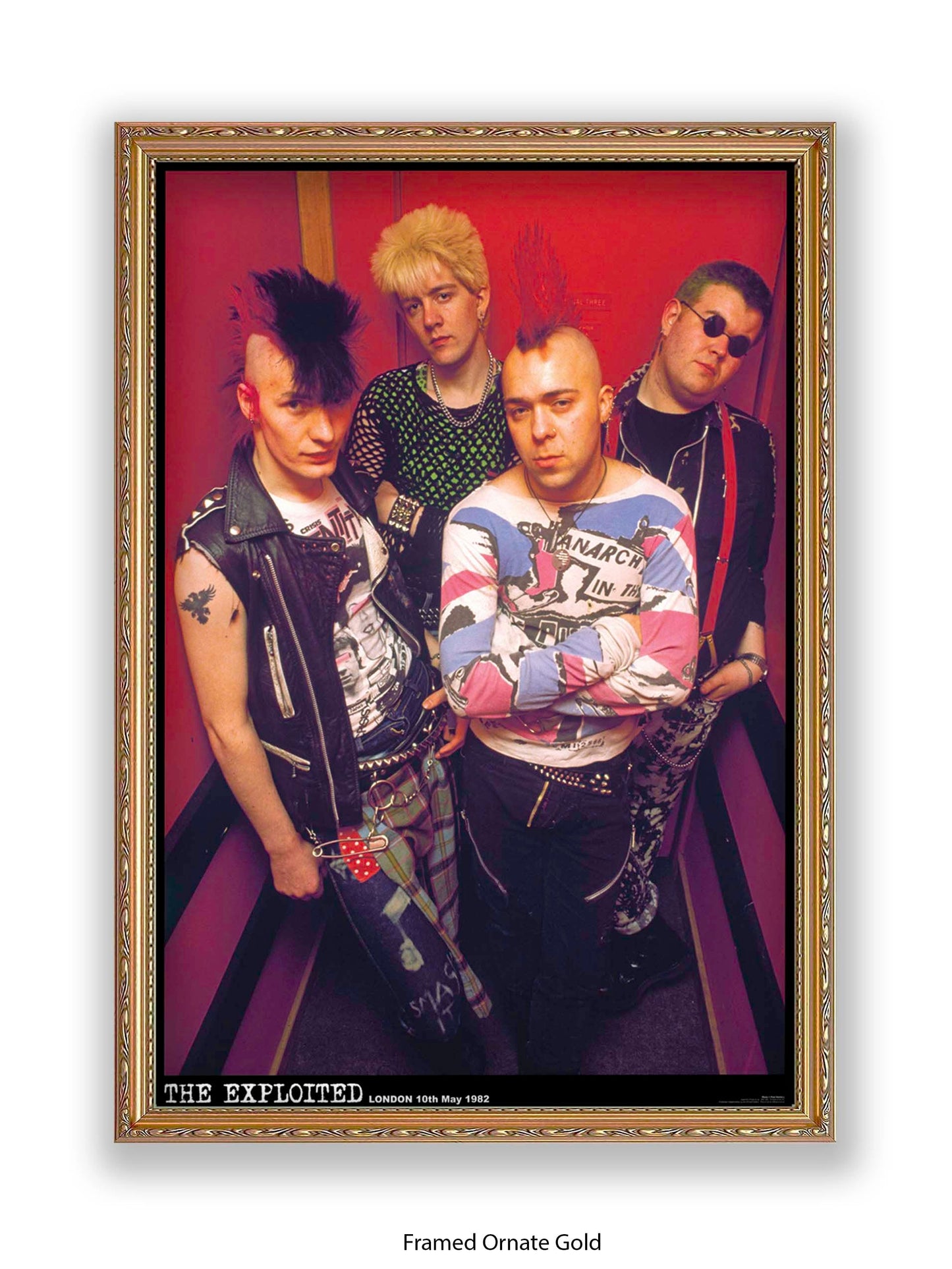 The Exploited - London 10th May 1982 - Poster