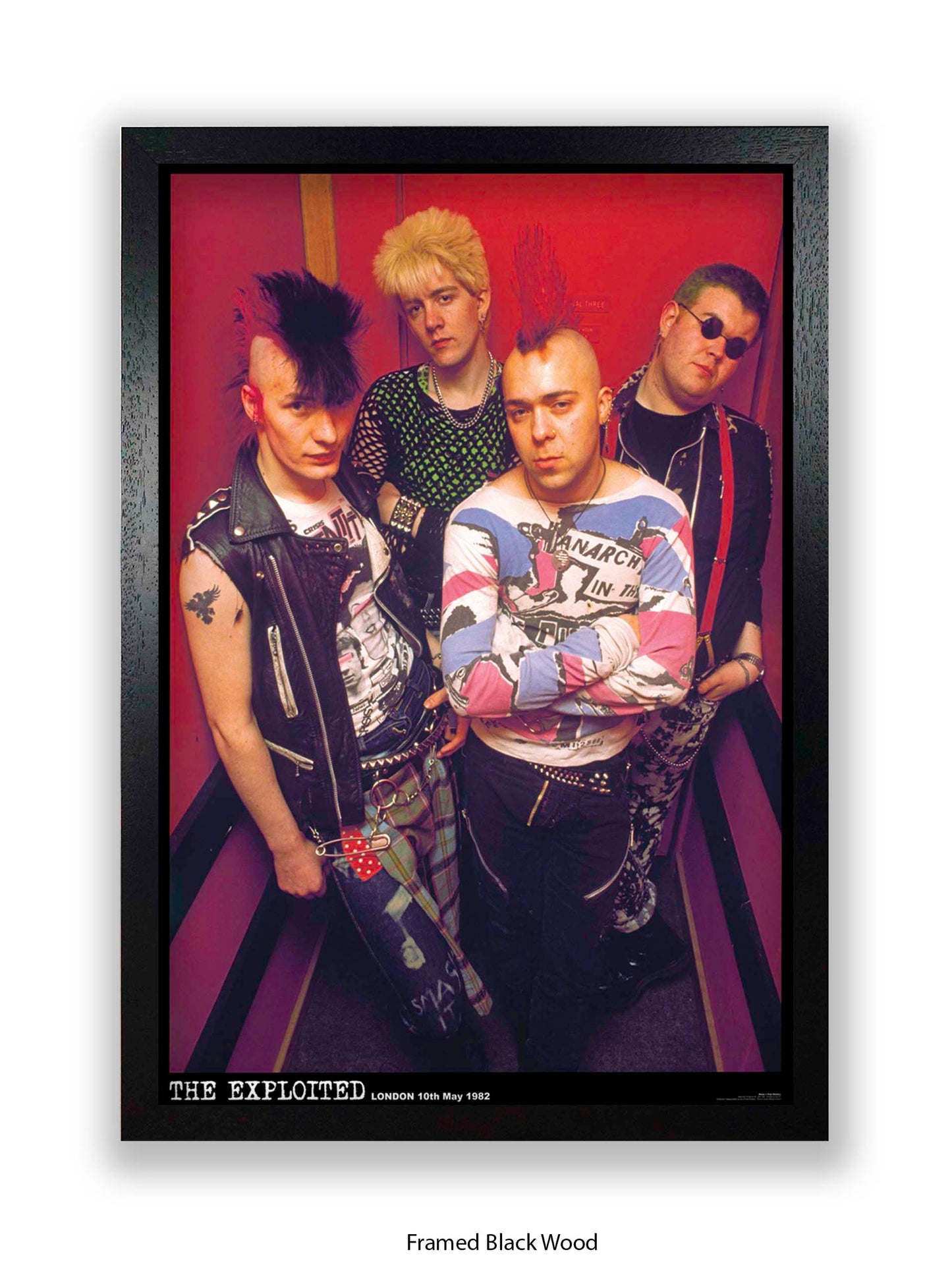 The Exploited - London 10th May 1982 - Poster