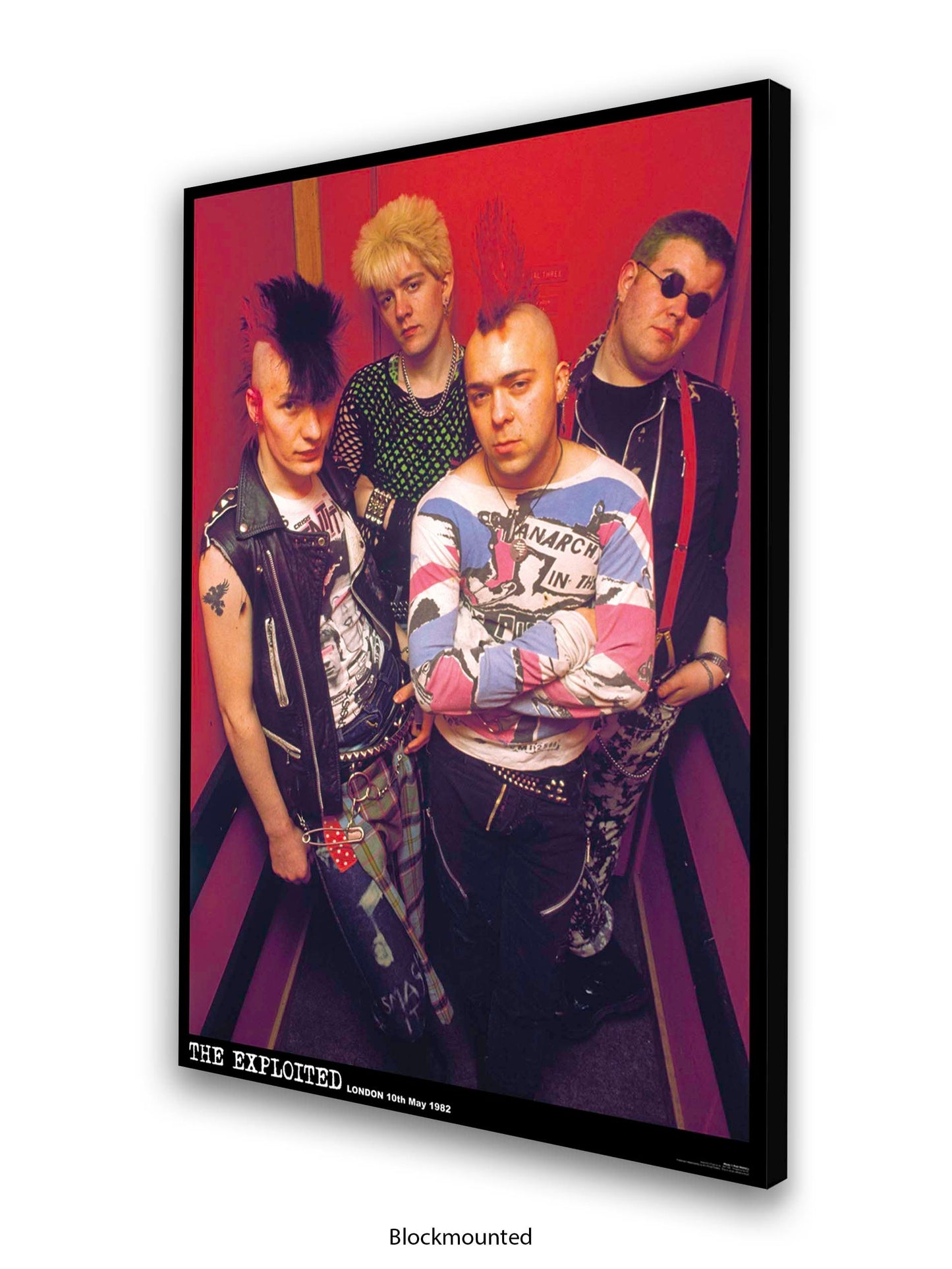 The Exploited - London 10th May 1982 - Poster