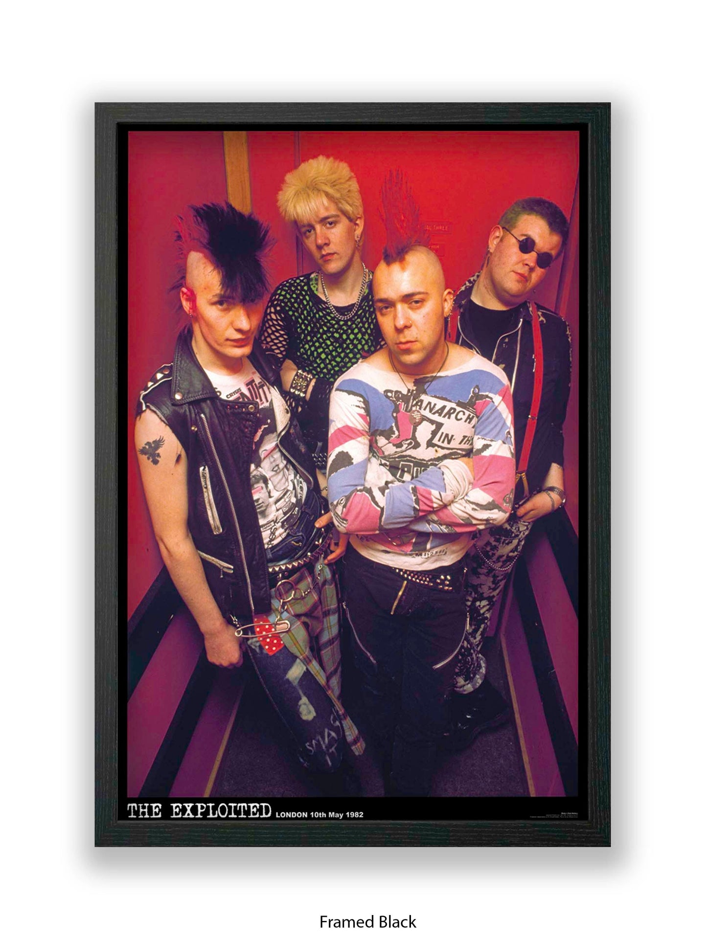 The Exploited - London 10th May 1982 - Poster