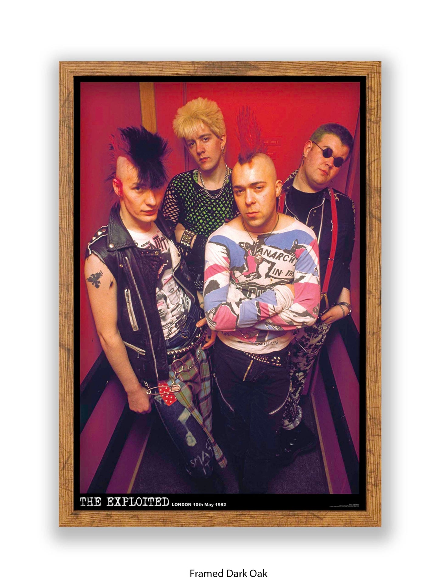 The Exploited - London 10th May 1982 - Poster