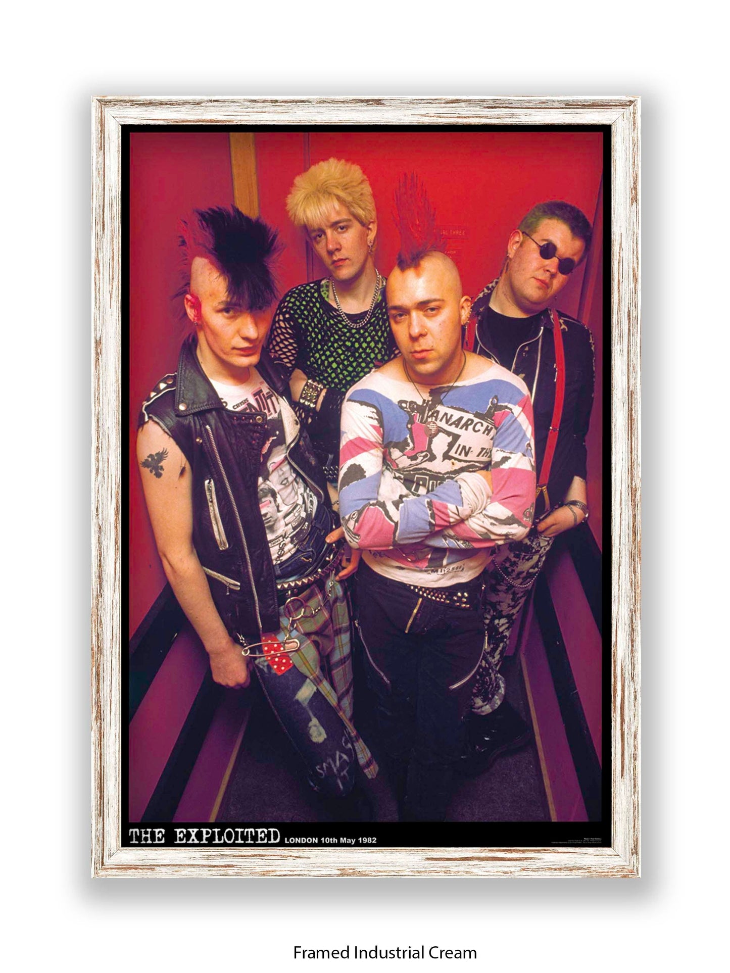 The Exploited - London 10th May 1982 - Poster