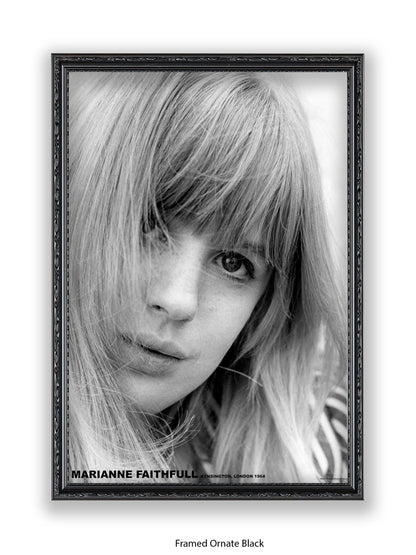 Marianne Faithfull - Kensington London 1964 - Poster