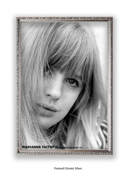 Marianne Faithfull - Kensington London 1964 - Poster