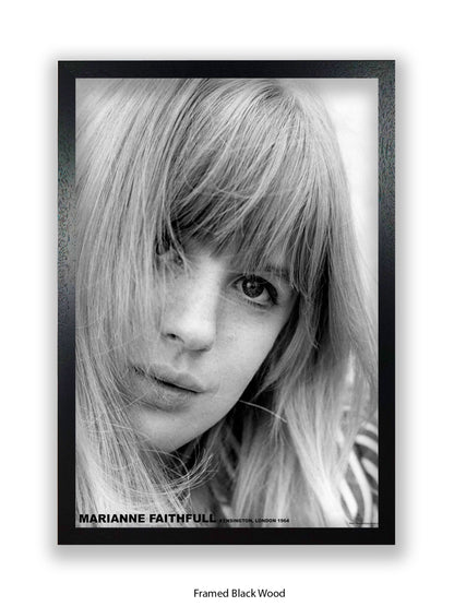 Marianne Faithfull - Kensington London 1964 - Poster