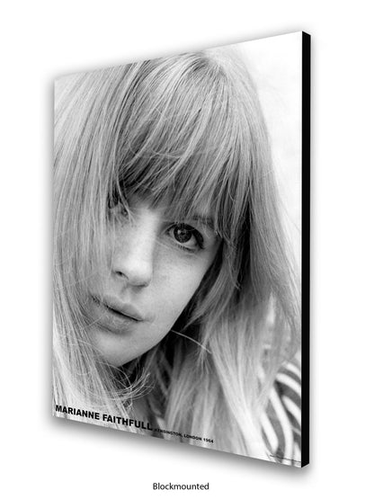 Marianne Faithfull - Kensington London 1964 - Poster