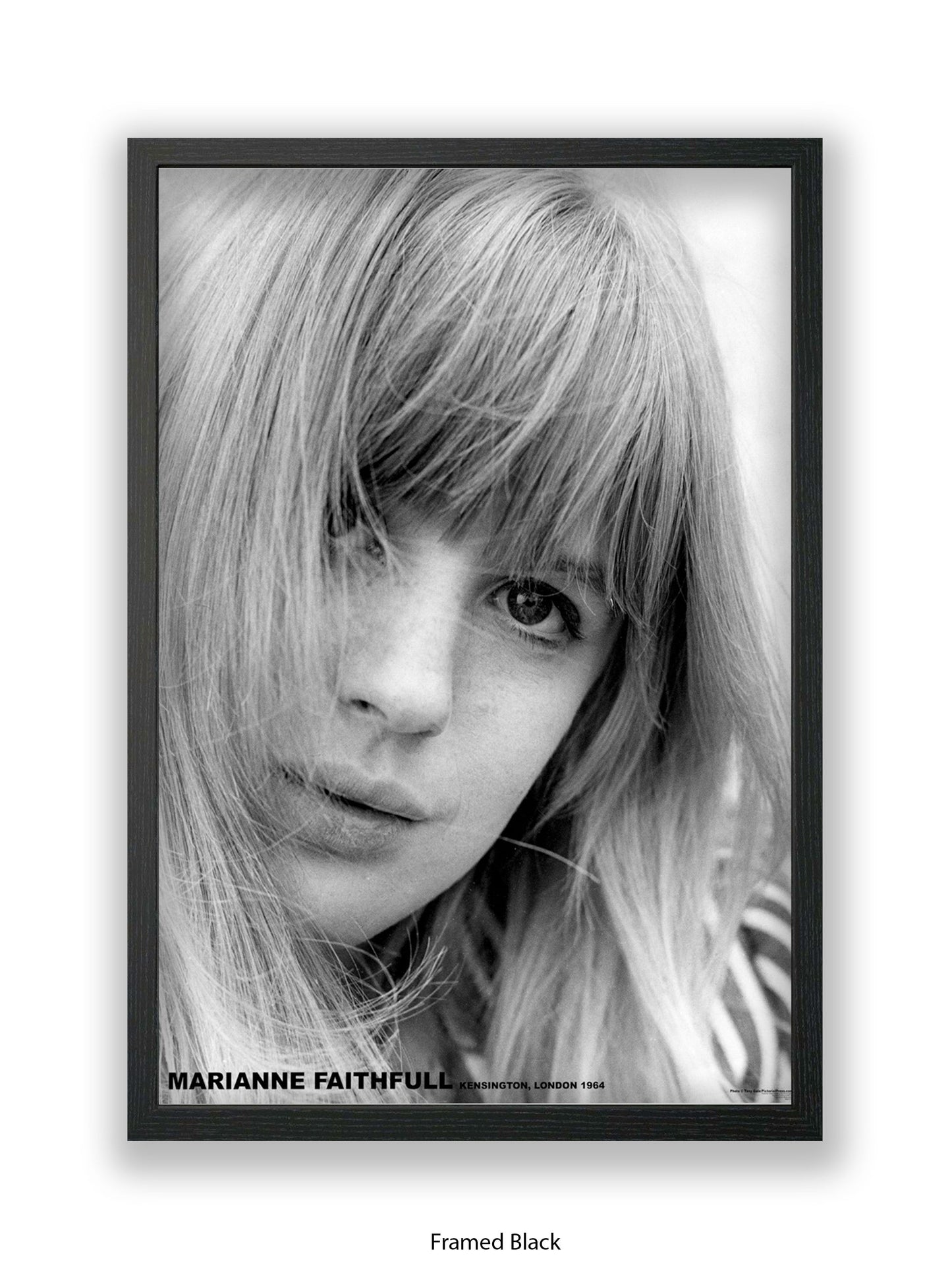 Marianne Faithfull - Kensington London 1964 - Poster