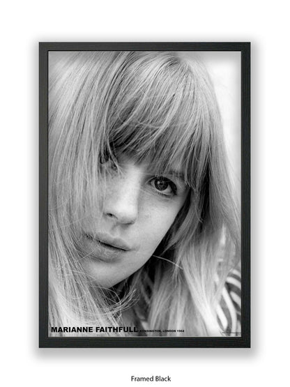 Marianne Faithfull - Kensington London 1964 - Poster
