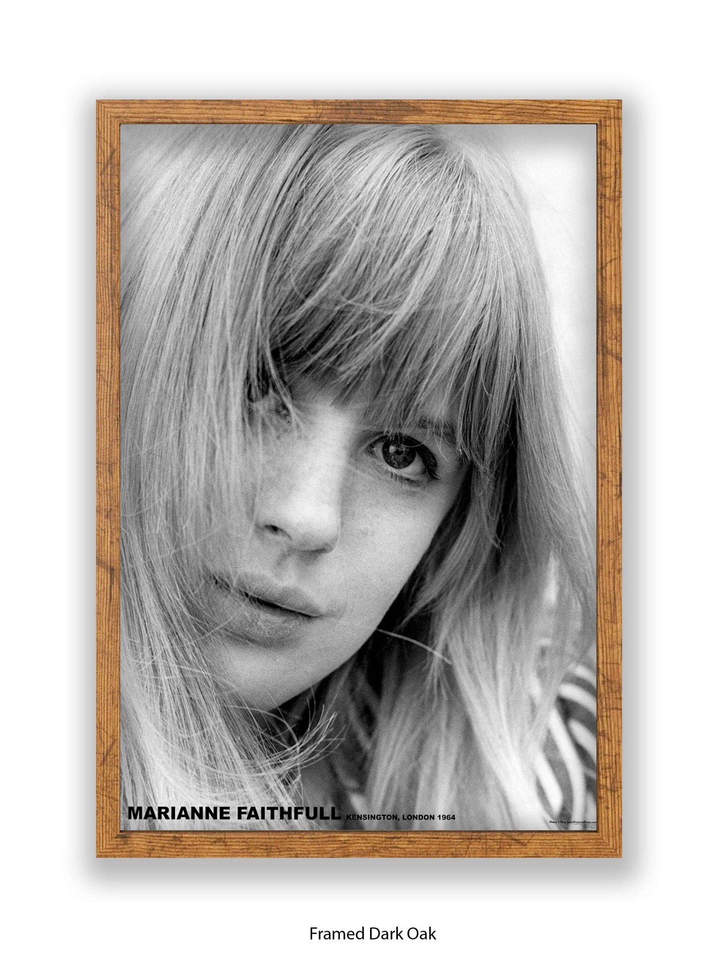 Marianne Faithfull - Kensington London 1964 - Poster