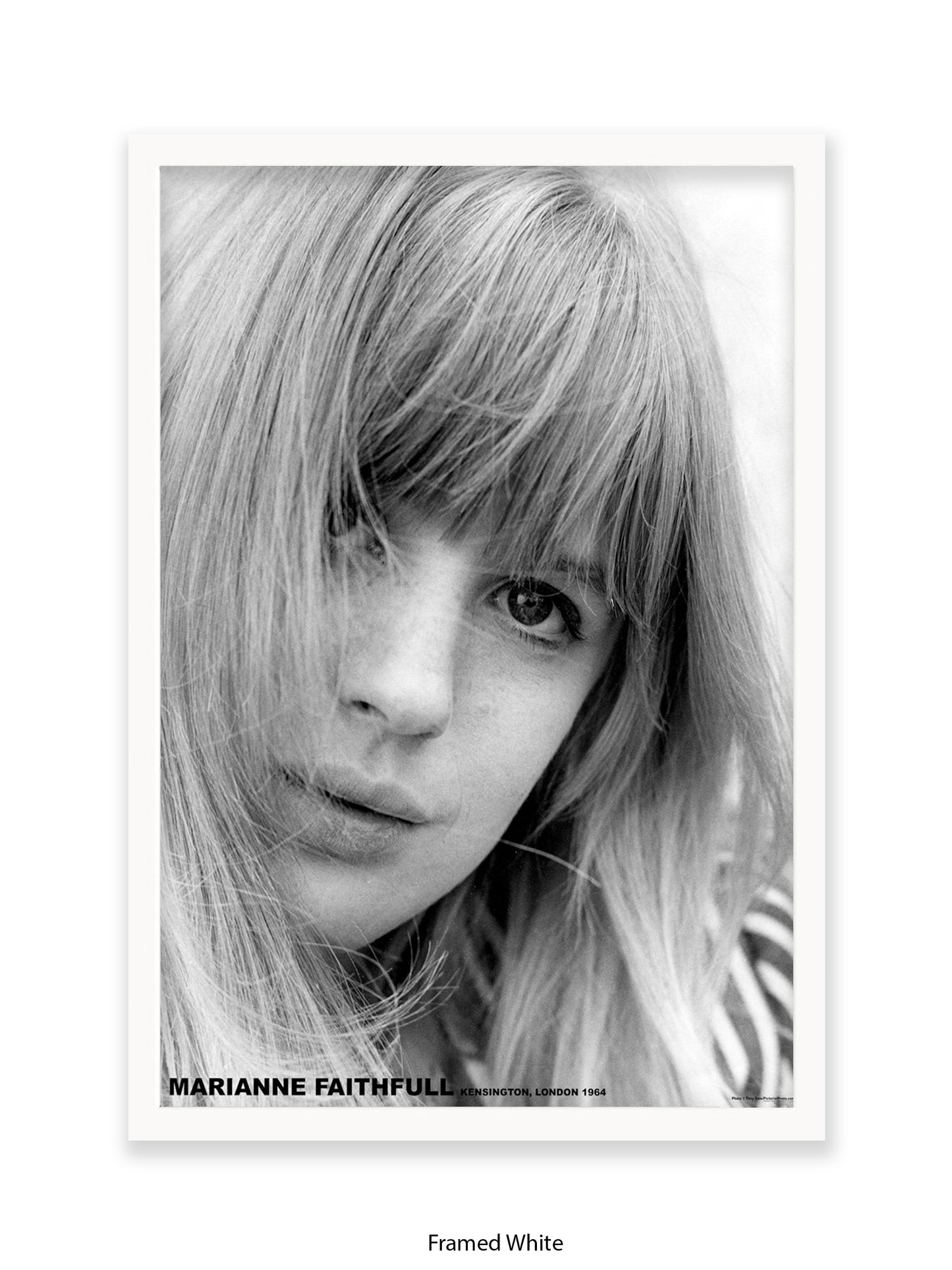 Marianne Faithfull - Kensington London 1964 - Poster